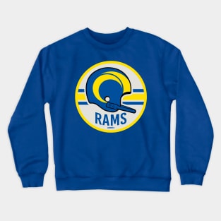 Big Horn Sheep Football Crewneck Sweatshirt